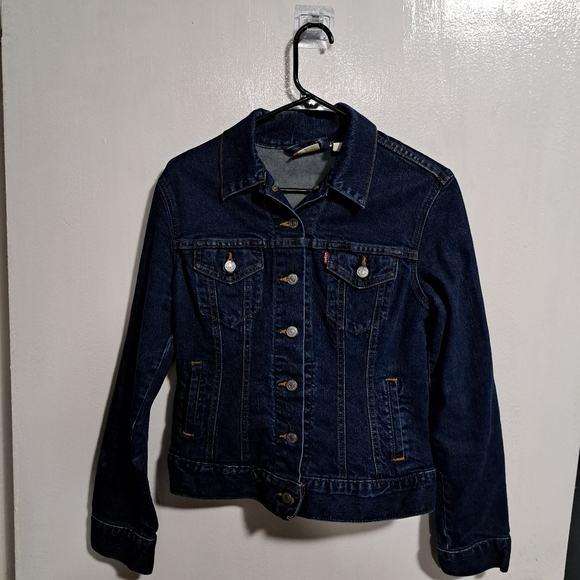 Levi's brand denim jacket Juniors size M - Picture 1 of 4